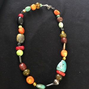 Handmade bead necklace